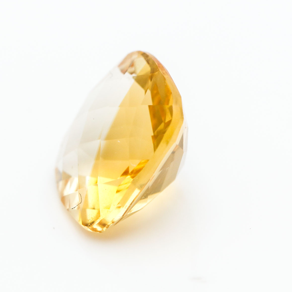 Loose Yellow Citrine Gemstone EBTH